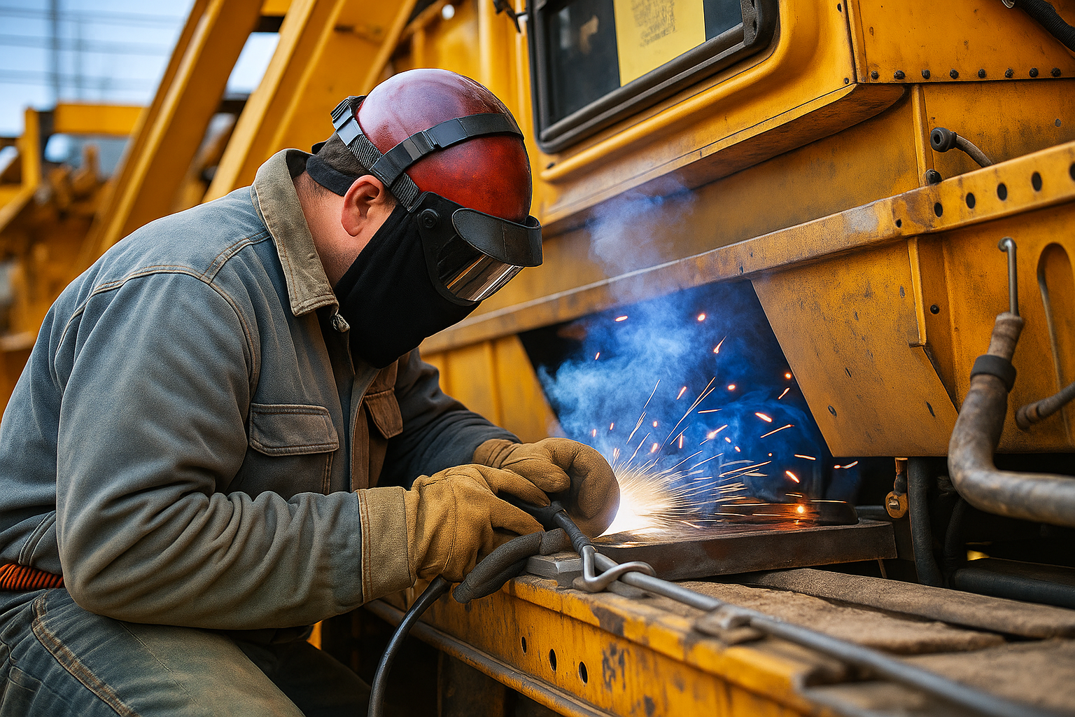 Structural welding and heavy equipment fabrication